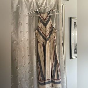 Blu Pepper Halter Dress, size M